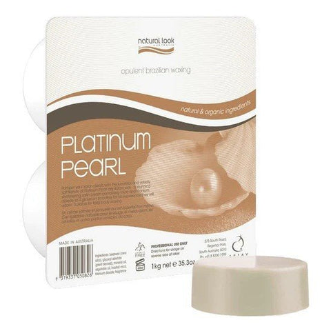 Natural Look Platinum Pearl Hot Wax 1Kg - Budget Salon Supplies Retail