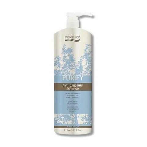 Natural Look Purify Anti-Dandruff Shampoo 1Lt - Budget Salon Supplies Retail