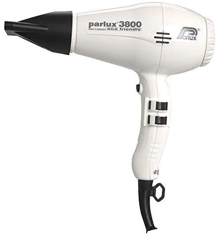 Parlux 3800 Ceramic & Ionic Dryer 2100W - White - Budget Salon Supplies Retail