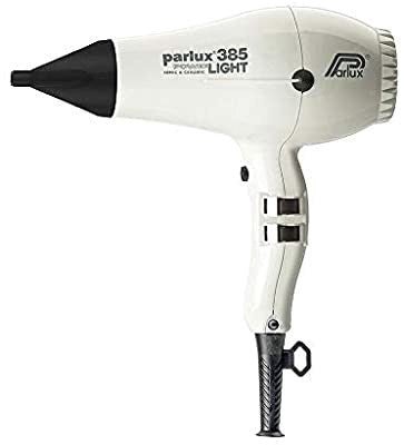 Parlux 385 Powerlight Ceramic & Ionic Dryer 2150W - White - Budget Salon Supplies Retail
