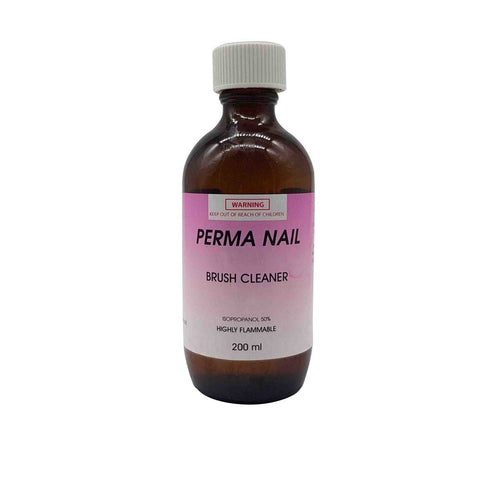 Perma Nail Brush Cleaner 200ml - Budget Salon Supplies Retail