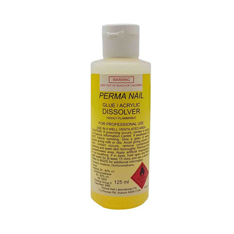 Perma Nail Glue/ Acrylic Dissolver 125ml - Budget Salon Supplies Retail