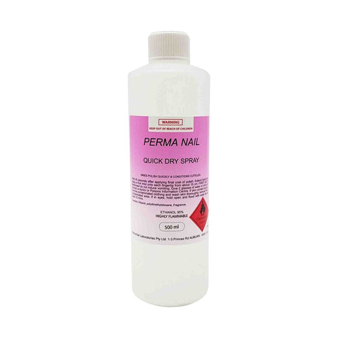 Perma Nail Quick Dry Spray 500ml - Budget Salon Supplies Retail