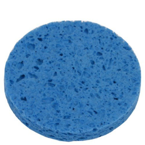 Round Blue Sponges 10Pcs - Budget Salon Supplies Retail