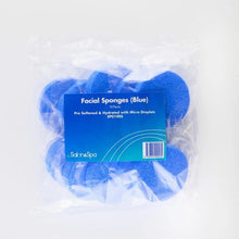 Round Blue Sponges 10Pcs - Budget Salon Supplies Retail