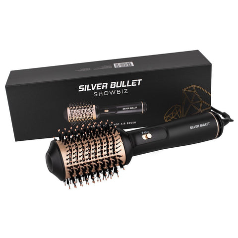 Silver Bullet Oval Showbiz Hot Air Brush - Budget Salon Supplies Retail