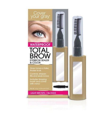 Total Brow Eyebrow Sealer & Color Light Brown/ Blonde 10G - Budget Salon Supplies Retail