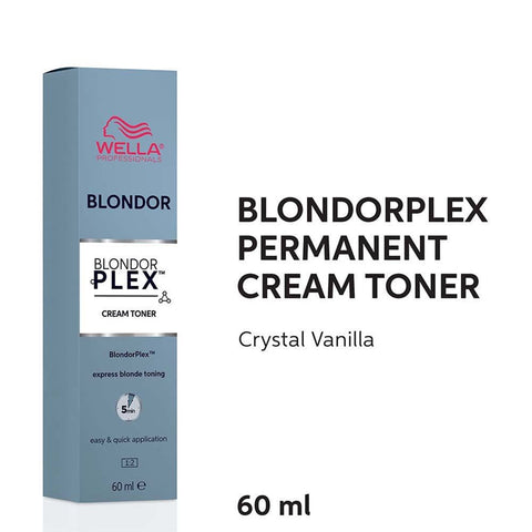 Wella Blondor Cream Toner /36 Crystal Vanilla 60ml - Budget Salon Supplies Retail