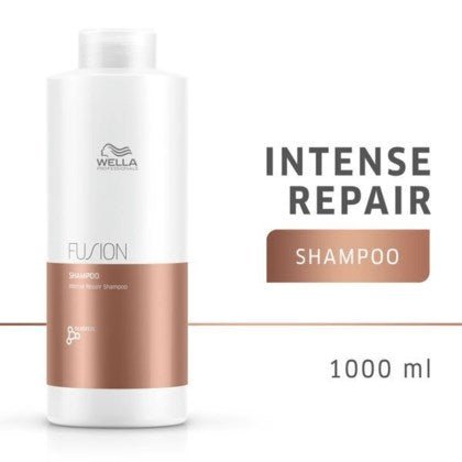 Wella Fusion Intense Repair Shampoo 1000ml - Budget Salon Supplies Retail