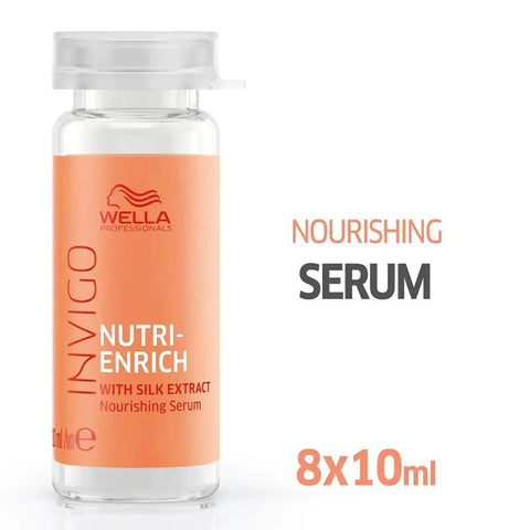 Wella Invigo Nutri-Enrich Nourishing Serum (8 X 10ml) - Budget Salon Supplies Retail