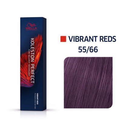 Wella Koleston Perfect 55/66 60G Light Brown Intensive Violet Intensive - Budget Salon Supplies Retail