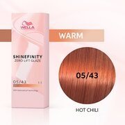 Wella Shinefinity 05/43 Hot Chili 60ml - Budget Salon Supplies Retail