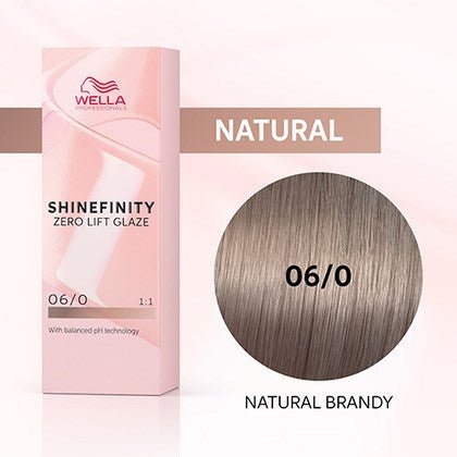 Wella Shinefinity 06/0 Natural Brandy 60ml - Budget Salon Supplies Retail
