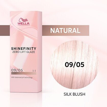 Wella Shinefinity 09/05 Silk Blush 60ml - Budget Salon Supplies Retail