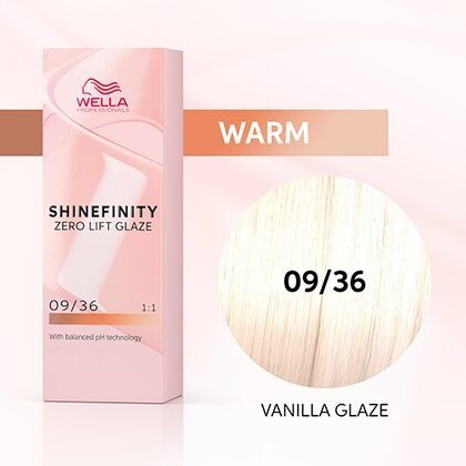 Wella Shinefinity 09/36 Vanilla Glaze 60ml - Budget Salon Supplies Retail