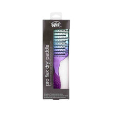 Wet Brush Pro Flex Dry Paddle - Bold Ombre Teal - Budget Salon Supplies Retail
