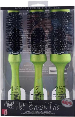 Wetbrush Hot Brush Trio-Green - Budget Salon Supplies Retail